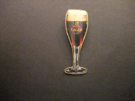 Schutters lager bier glas